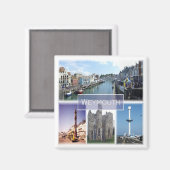 ENG036 WEYMOUTH,イングランド,ヨーロッパ,冷蔵庫 マグネット (正面/裏面)