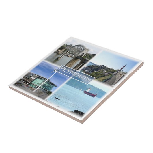 ENG045 PLYMOUTH DEVON，イギリス，ヨーロッパ， タイル (側面)