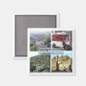 ENG046 HOLMFIRTH, Yorkshire，イングランド，冷蔵庫 マグネット (正面/裏面)