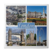 ENG056 LONDON，イギリス，ヨーロッパ， タイル (正面)