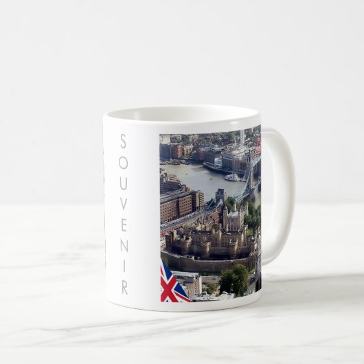 ENG064 LONDON Panorama,イギリス, コーヒーマグカップ (正面右)