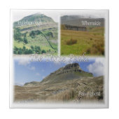 ENG069三つの峰、ヨークシャー州。 タイル (正面)