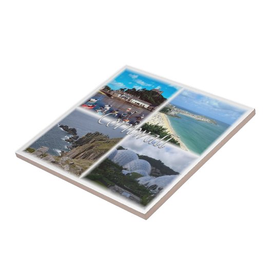 ENG076 CORNWALL, Land's end St. Ive, タイル (側面)
