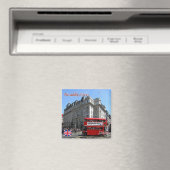 ENG085 LONDON PICCADILLY CIRCUS、冷蔵庫 マグネット (インサイチュ (食洗機))