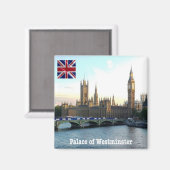 ENG086 LONDON PALACE OF WESTMINSTER,冷蔵庫 マグネット (正面/裏面)
