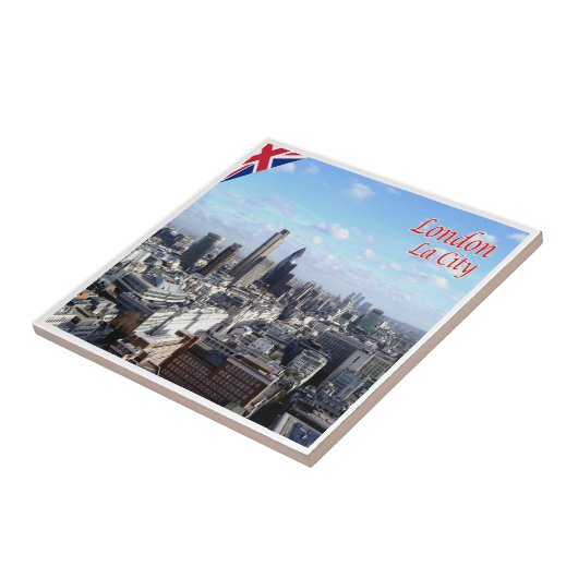 ENG089 LONDON CITY, England，ヨーロッパ， タイル (側面)