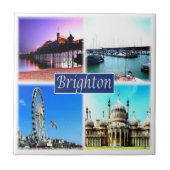 ENG098 BRIGHTON,イギリス,ヨーロッパ, タイル (正面)