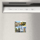 ENG104コッツウォルズキャッスルコムベ冷蔵庫 マグネット (インサイチュ (食洗機))