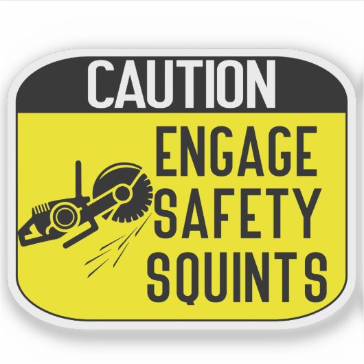 engage Safety Squints シール (正面)
