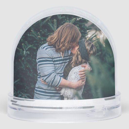 Engaged and Joyfully Merry Custom Photo (裏面)