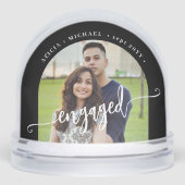 Engaged couple 2 photo script personalized (正面)