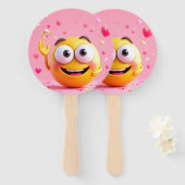 Engaged Emoji ハンドファン (正面&裏面)