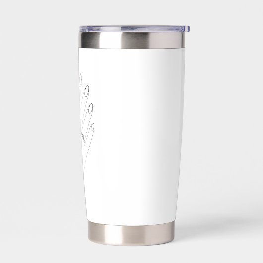 Engaged Future Mrs. Tumbler personalised  Pool 保温保冷タンブラー (左面)
