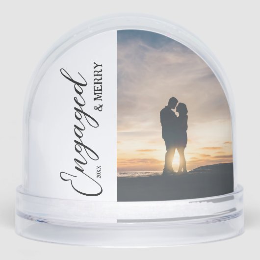 Engaged & Merry Couple Photo (正面)