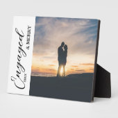 Engaged & Merry Couple Photo フォトプラーク (側面)