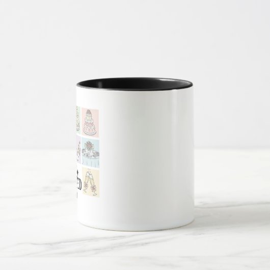 Engaged Mug, Engaged Announcement Mug, Engaged Era マグカップ (中央)