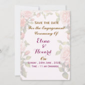 Engagement Ceremony Invitations  招待状 (正面)