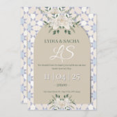 Engagement Invitation Card 招待状 (正面/裏面)