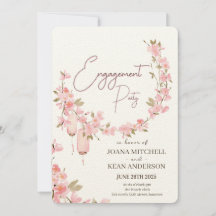 Engagement Party Celebration Invitation