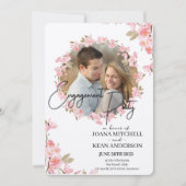 Engagement Party Celebration Invitation 招待状 (正面)