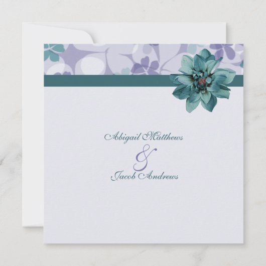 engagement party invitation 招待状 (裏面)