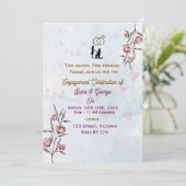 Engagement Party Invitations  招待状 (スタンド正面)