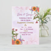 Engagement Party Invitations  招待状 (スタンド正面)