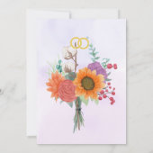 Engagement Party Invitations  招待状 (裏面)