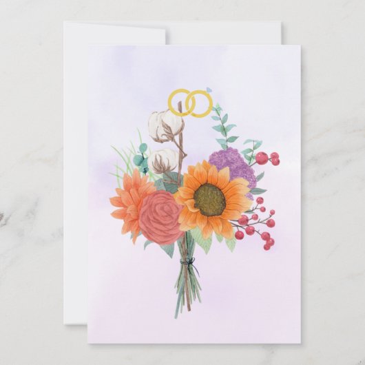 Engagement Party Invitations  招待状 (裏面)