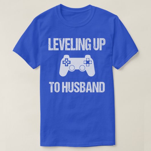 Engagement Tshirt for Groom Video Game Lovers  Tシャツ (デザイン正面)