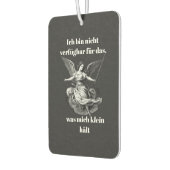 Engel der Unverfügbarkeit  カーエアーフレッシュナー (左)