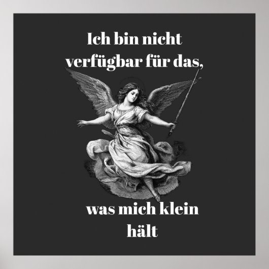 Engel der Unverfügbarkeit  ポスター (正面)