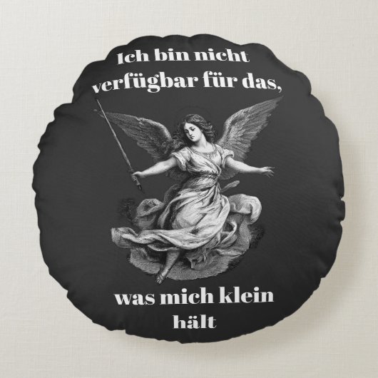 Engel der Unverfügbarkeit  ラウンドクッション (正面)
