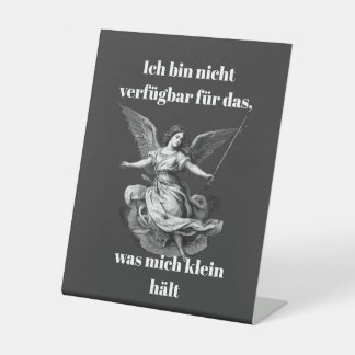 Engel der Unverfügbarkeit  台座サイン