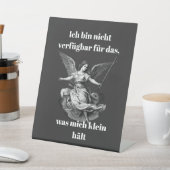 Engel der Unverfügbarkeit  台座サイン (インサイチュ)
