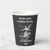Engel der Unverfügbarkeit  紙コップ (裏面)