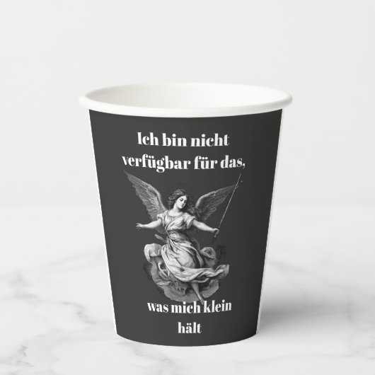 Engel der Unverfügbarkeit  紙コップ (正面)