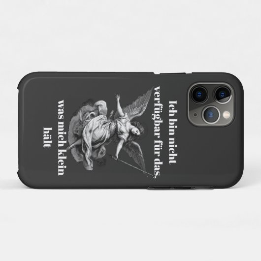 Engel der Unverfügbarkeit  Case-Mate iPhoneケース (裏面(横))
