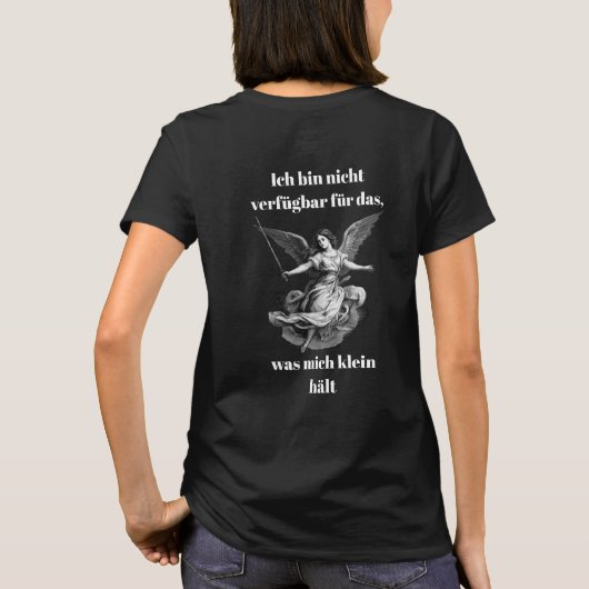 Engel der Unverfügbarkeit Tシャツ (裏面)