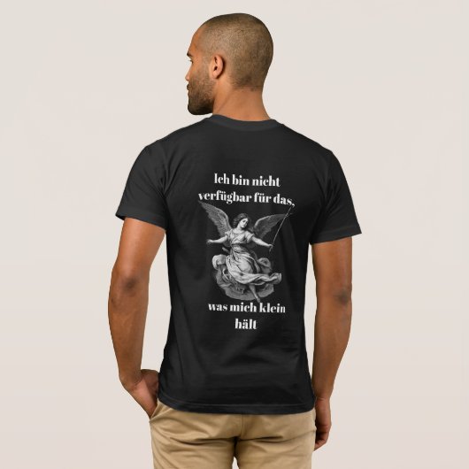 Engel der Unverfügbarkeit  Tシャツ (裏面フル)