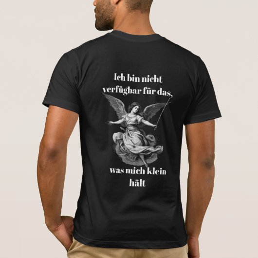 Engel der Unverfügbarkeit  Tシャツ (裏面)