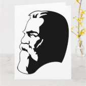 Engels, Communism, Socialism, Soviet Union カード (黄色い花)