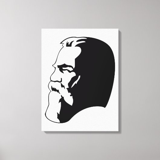 Engels, Communism, Socialism, Soviet Union キャンバスプリント (正面)
