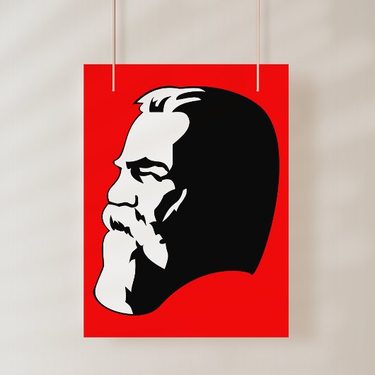 Engels, Communism, Socialism, Soviet Union フォトプリント