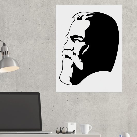 Engels, Communism, Socialism, Soviet Union 箔ポスター (インサイチュ (デスク2))