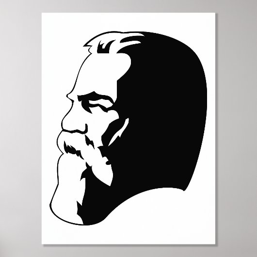 Engels, Communism, Socialism, Soviet Union 箔ポスター (正面)