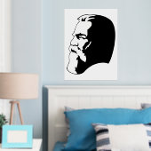 Engels, Communism, Socialism, Soviet Union 箔ポスター (インサイチュ (寝室))