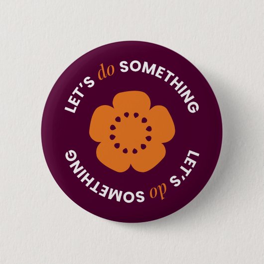 EngenderHealth: Let's Do Something - ボタン 缶バッジ (正面)