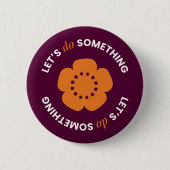 EngenderHealth: Let's Do Something - Button 缶バッジ (正面)