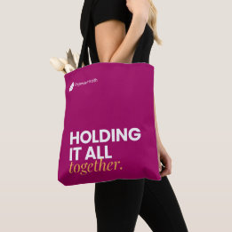 EngenderHealth: Let's Do Something - Tote Bag Red トートバッグ